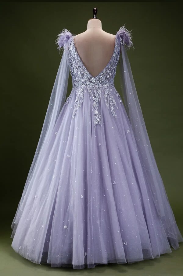 Net Indowestern Gown - Image 2